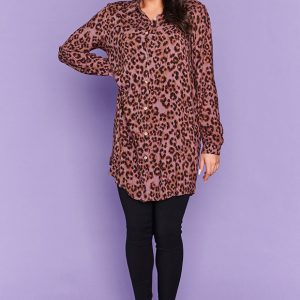 Chocolate Leopard Shirt
