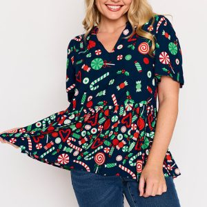 Lisa Candy Crush Christmas Top