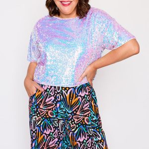 Mermaid Sequin Top