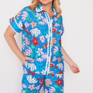 Regyn Fionas Flowers Shirt