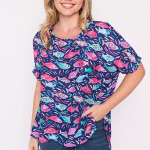 Serena Keep Swimming Top