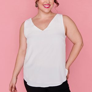 Gabrielle White Top