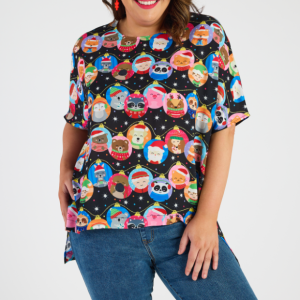 Serena Bauble Christmas Top