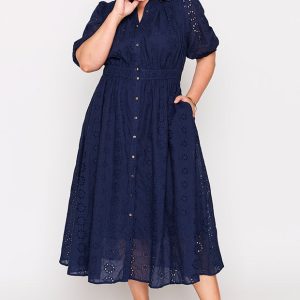 Edan Navy Blue Dress