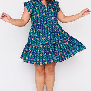 Claudia Eucalyptus Buds Dress