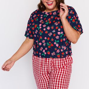 Harper Summer Berry Top