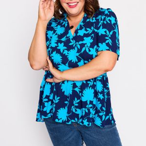 Lisa Blue Ivy Top