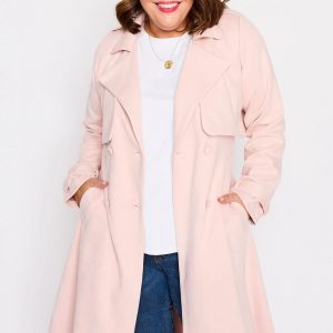 Carmen Pink Trenchcoat