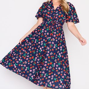 Marley Cotton Summer Berry Dress