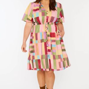 Siena Block Party Dress
