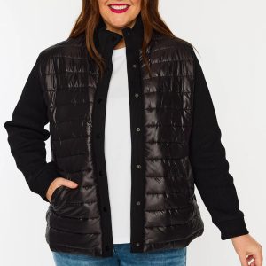 Pete Black Puffer Jacket