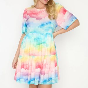 Jackson Rainbow Clouds Dress