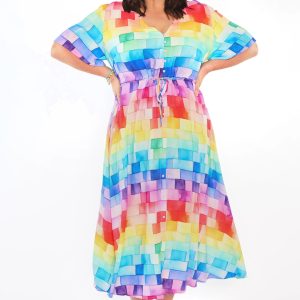 Michelle Rainbow Lane Dress
