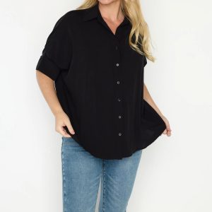 Simone Black Shirt