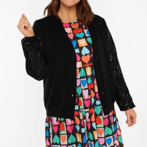 Sloane Black Cardi